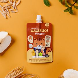 Papa Eye Papa Juice Pear Bellflower Juice 100ml 10 Pack_Pear Bellflower Juice, Health, Fresh, Refreshing, Diet, Vitamin _Made in Korea